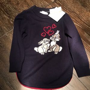 Baby Gap Sweater- Disney Line. 3T